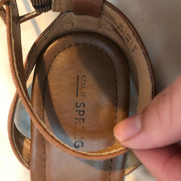 Call it Spring Sandals - Tan - 8.5 - Picture 3 of 4